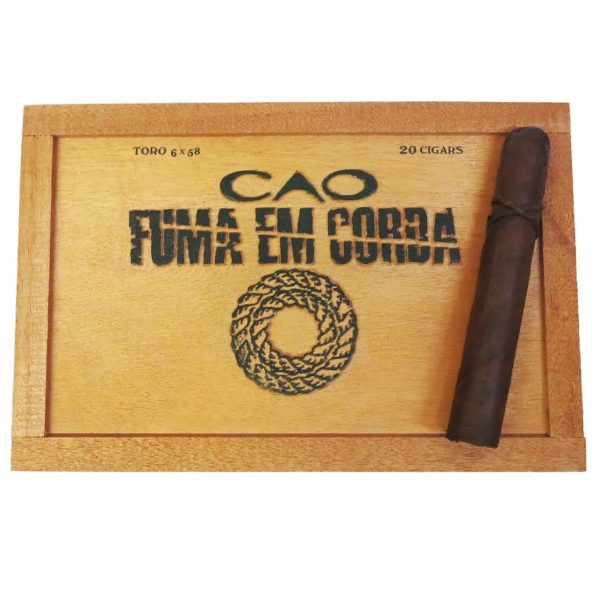 CAO Fuma Em Corda